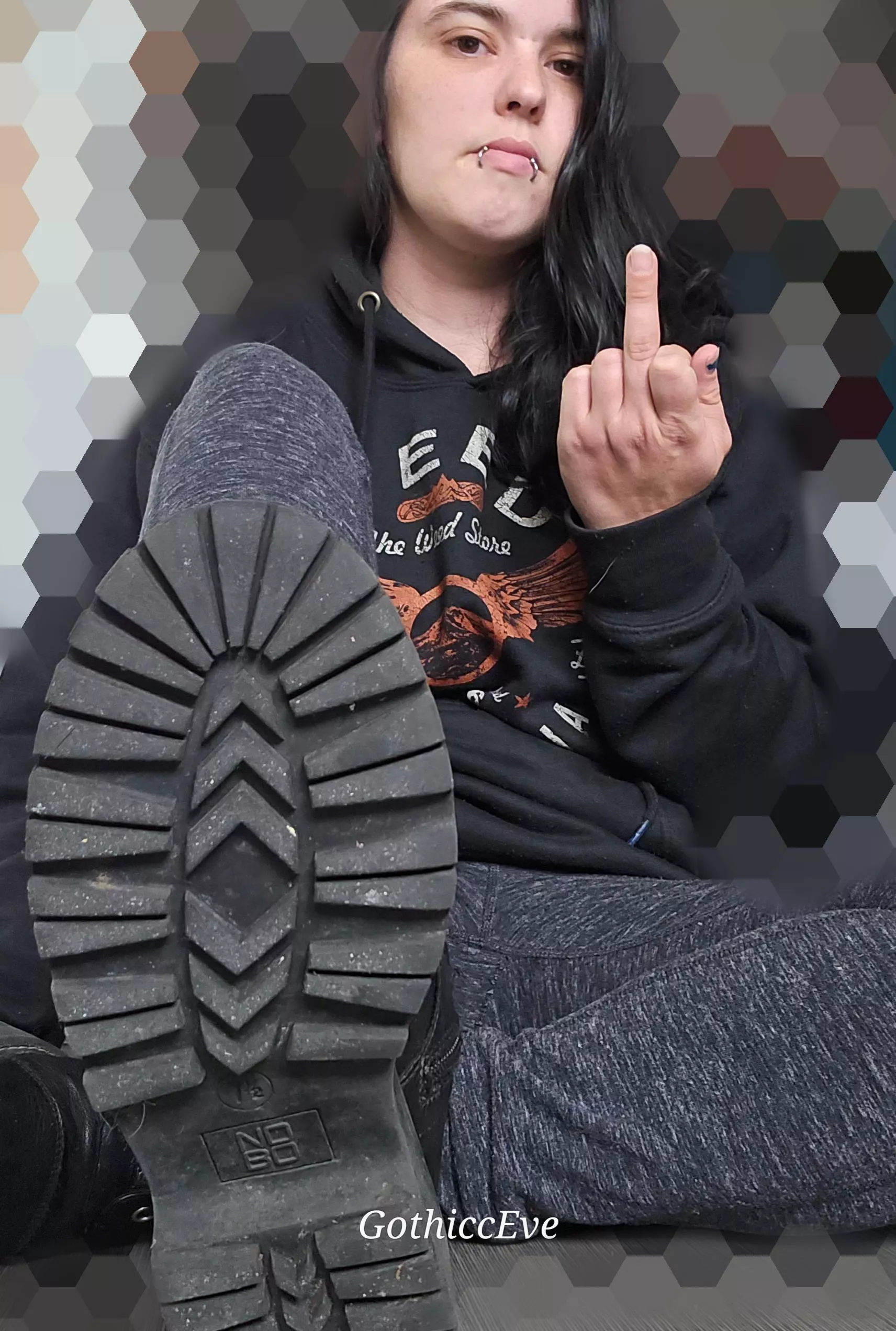 Don't you wish you could lick the bottom of my boot 