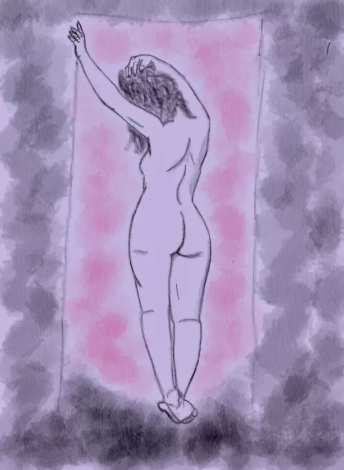 Doorway Beauty featuring u/nudelovecouple by me