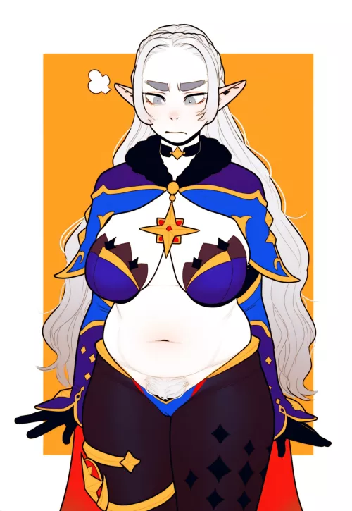 Elsie isn't sold on the Cosplay con outfit you picked for her [NovelAI]