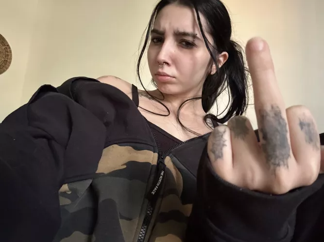 ew loser! if you’re gonna goon at least say thank you!? 