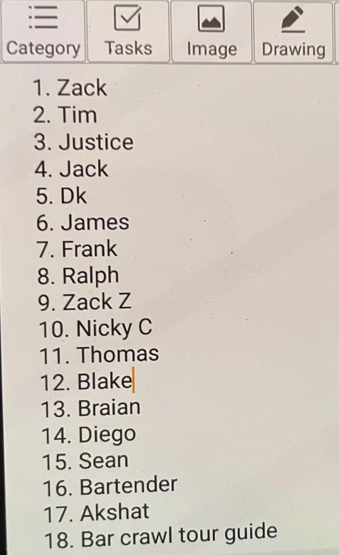 Found my girls body count list on her old phone, upstate NY blonde (30). Anyone recognize their name 