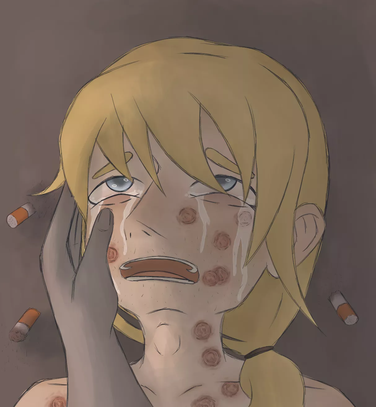 Goretober Day 12: Burning 