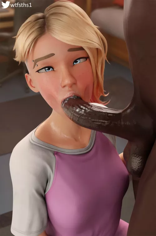 Gwen Sucking Dick (wtfsths) [Marvel]