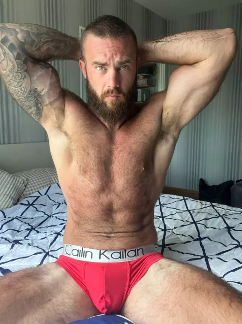 haven’t showered in three days, what are you sniffing first?