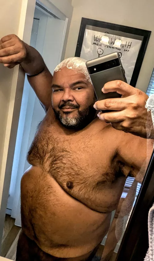 Head Shaved and Beard Trimmed. Daddy Powers restored. 44