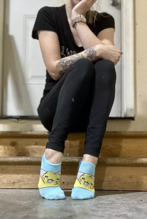 I can't go long without owning Pokemon socks