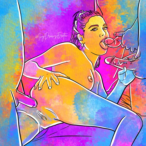 I licked it so it's mine - by me