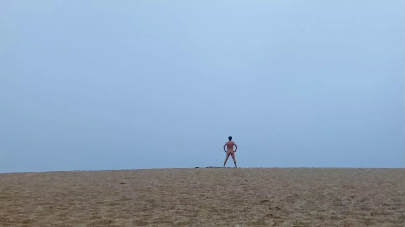 I love the vastness of an empty beach