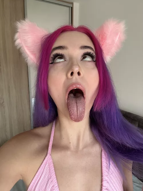 I love to open my mouth and you come inside