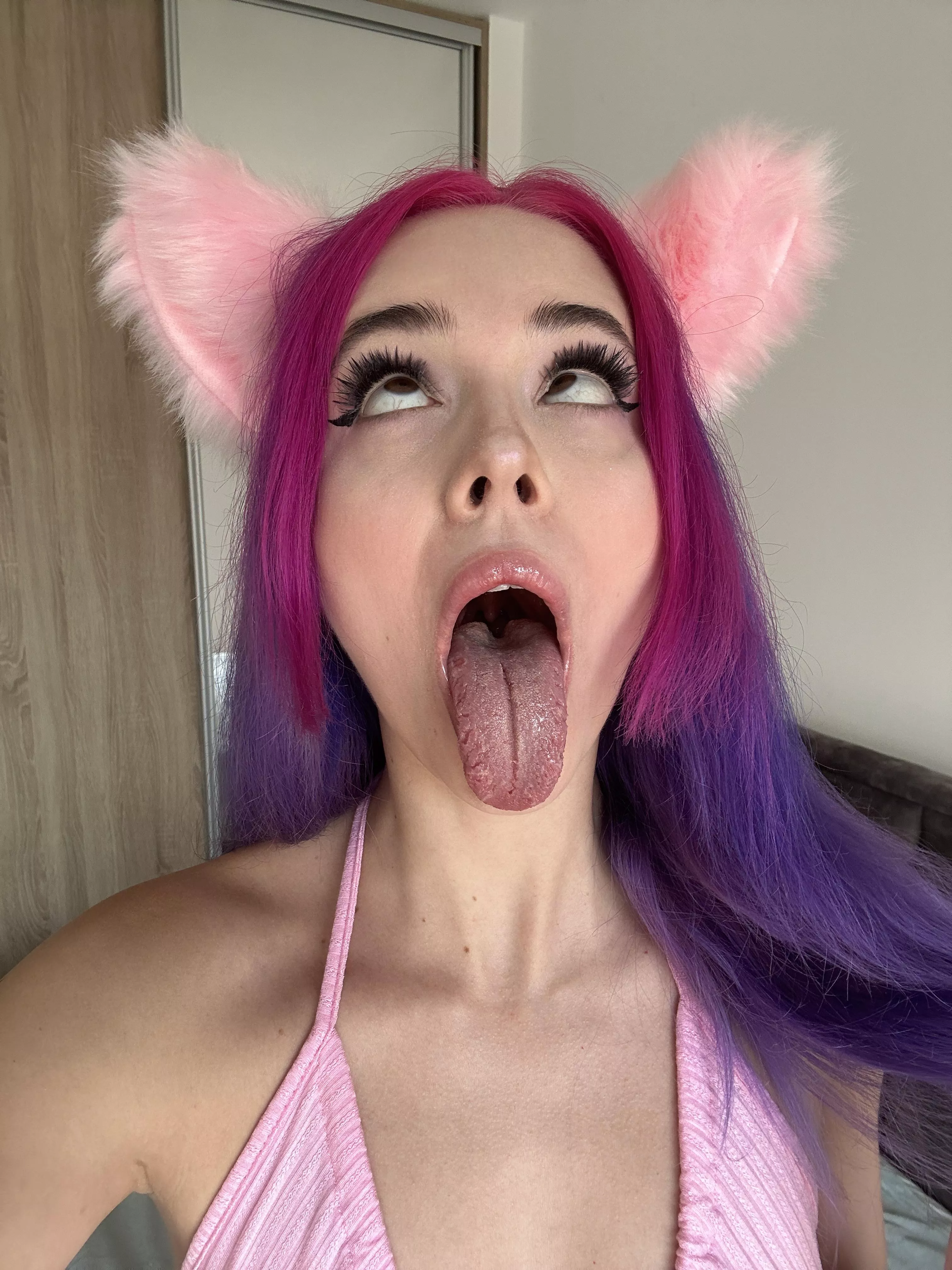 I love to open my mouth and you come inside