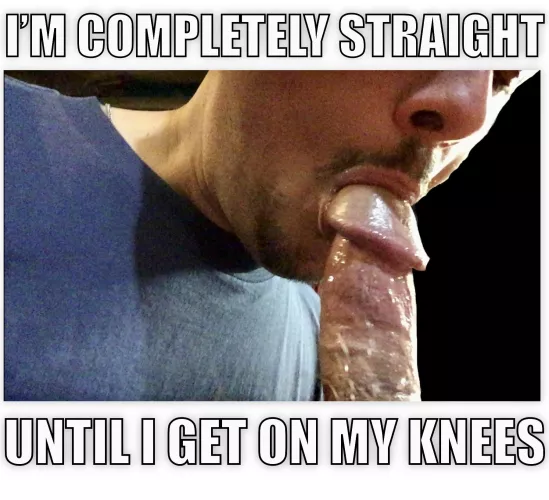 I spend a lot of time on my knees…