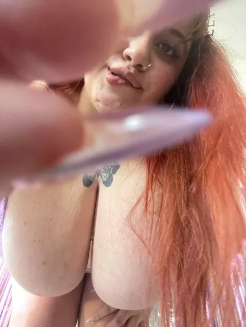 I will put a tiny on my slice of cake