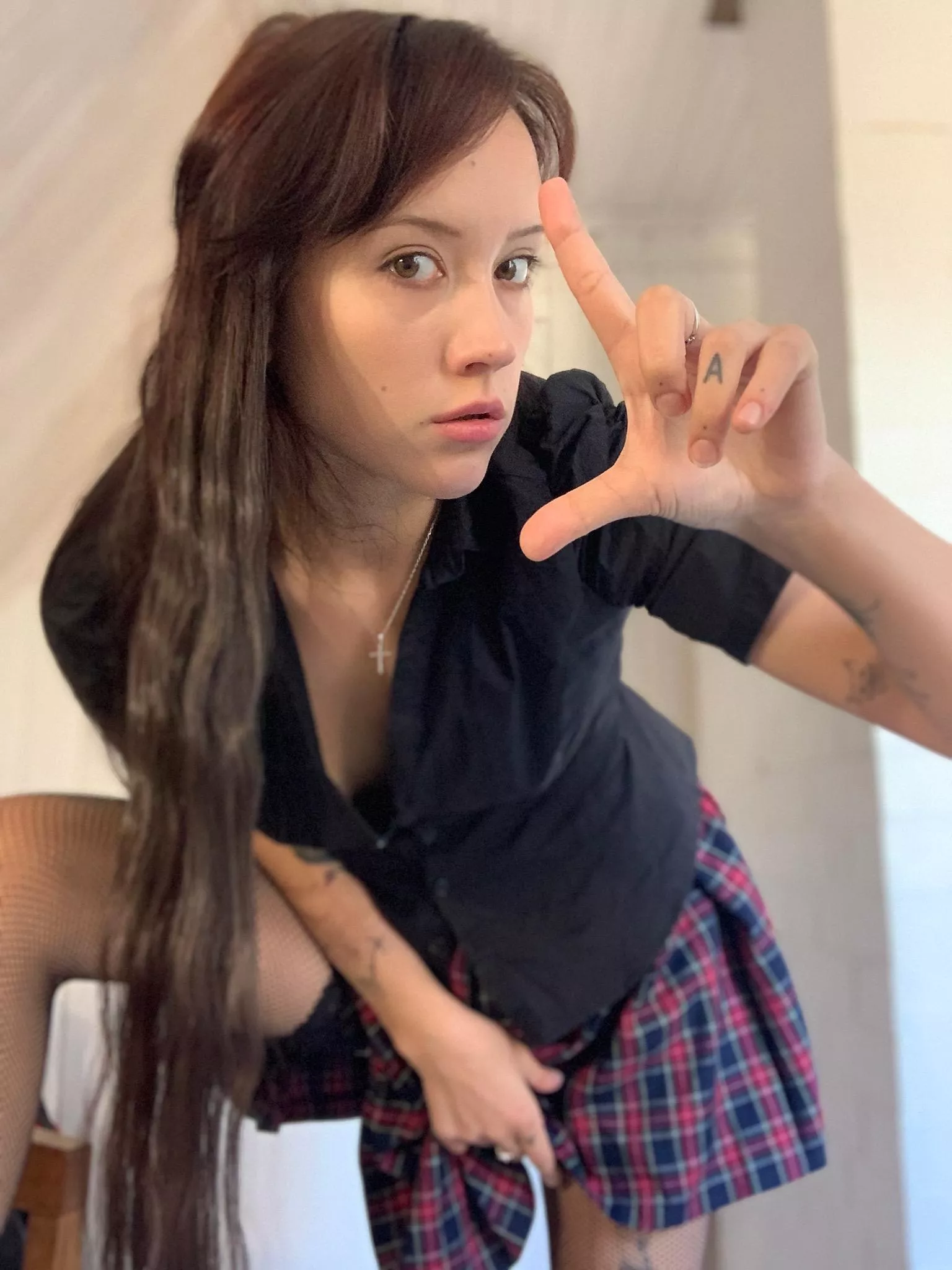 If your dick is smaller than my finger, I'll send it to your wife. 