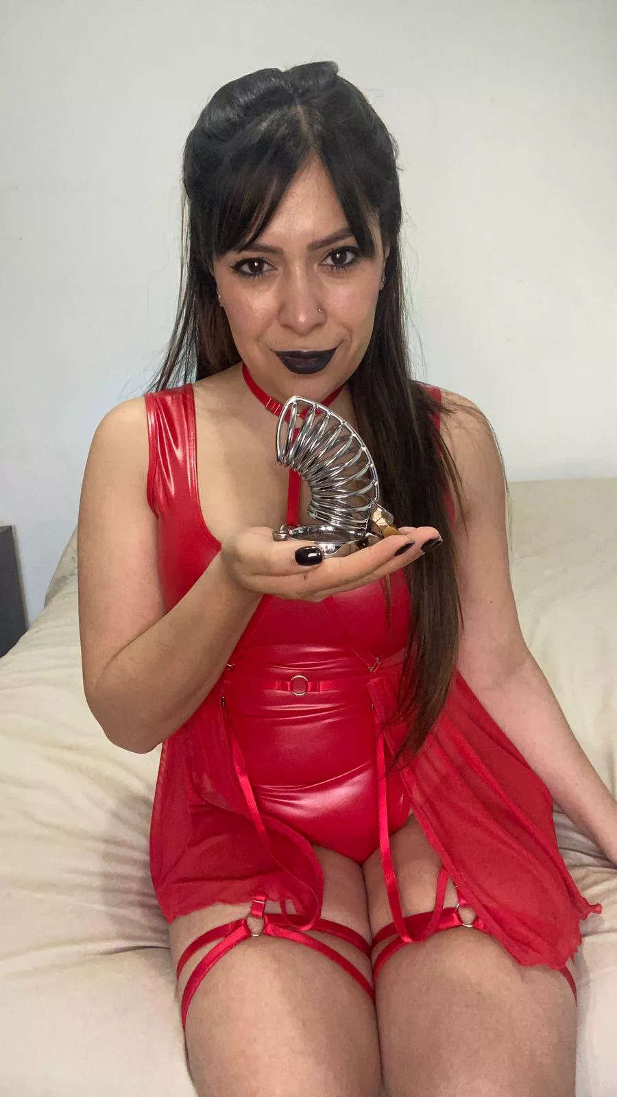 
if your size is small I will have to lock you up!