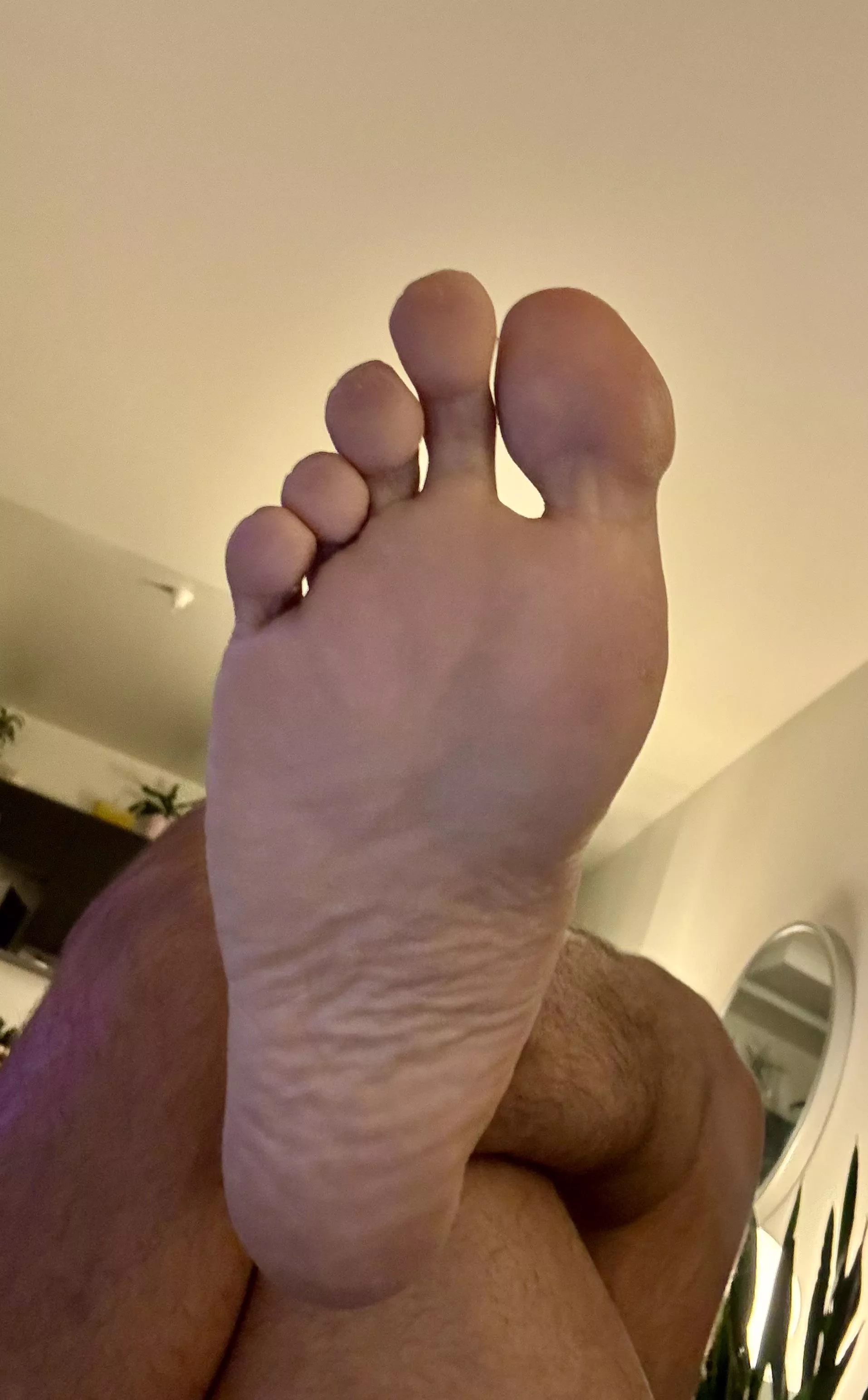 Just took my sock off