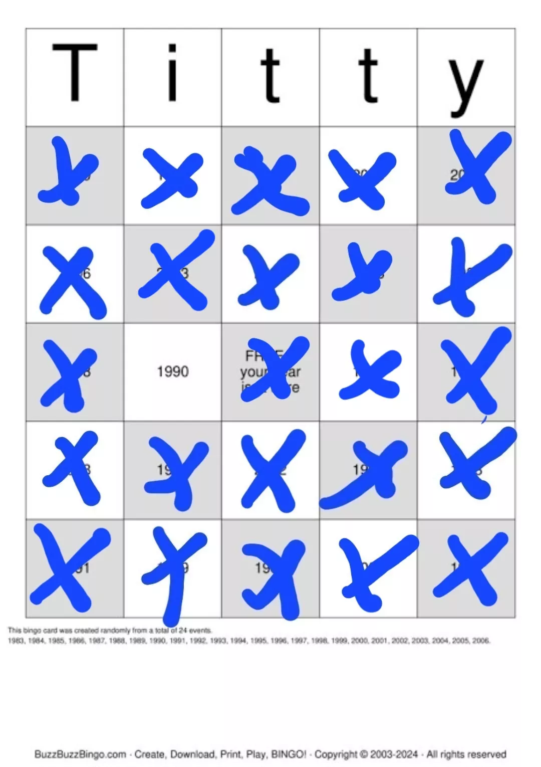 Last one, who can finish me off please 