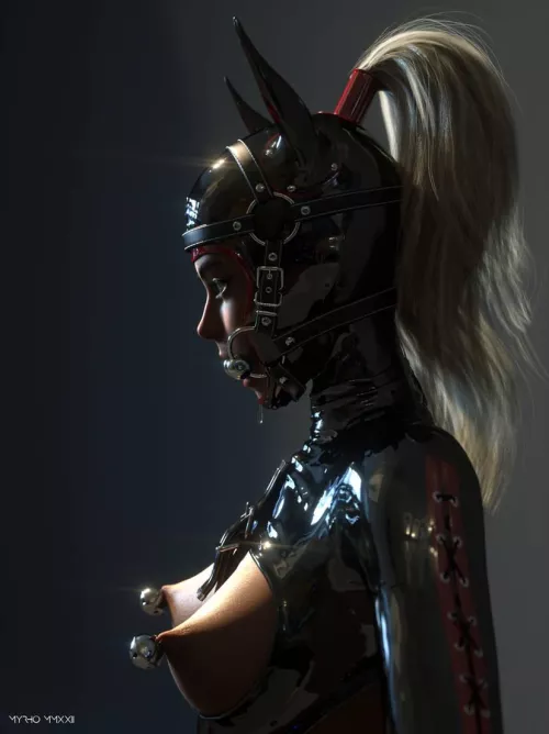 Latex ponygirl gear