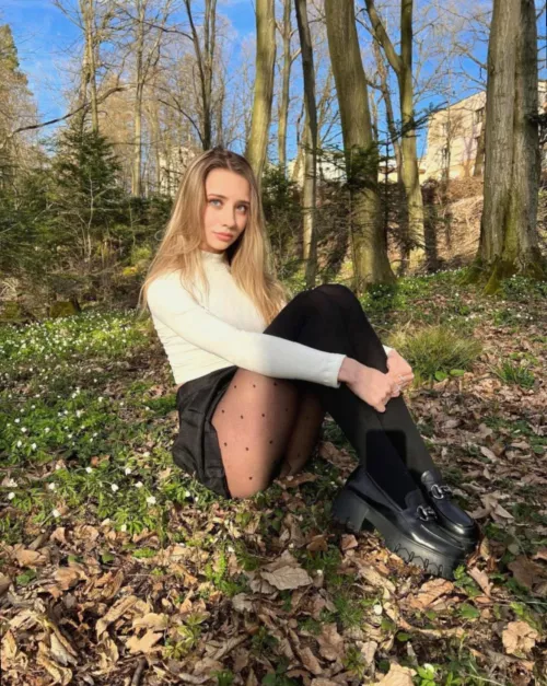 Let me hold my legs close so you will need to pry them open using your strong hands 