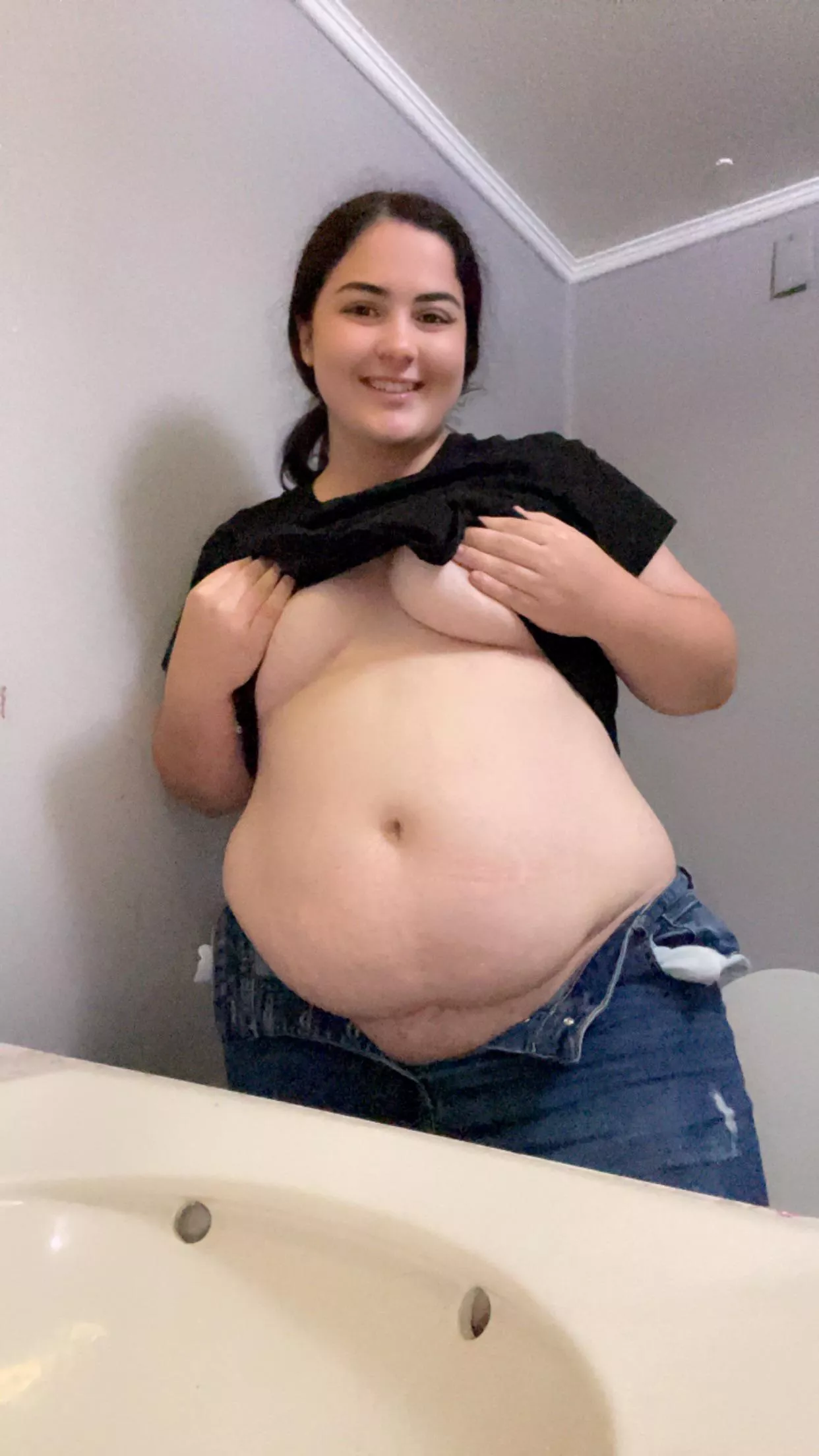 Lonely MILF home alone