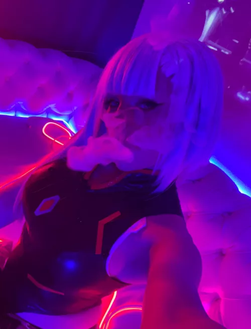 Lucy from Cyberpunk cosplay by Sonya Vibe [self] 