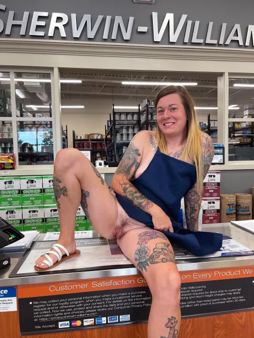 Matching my bush today