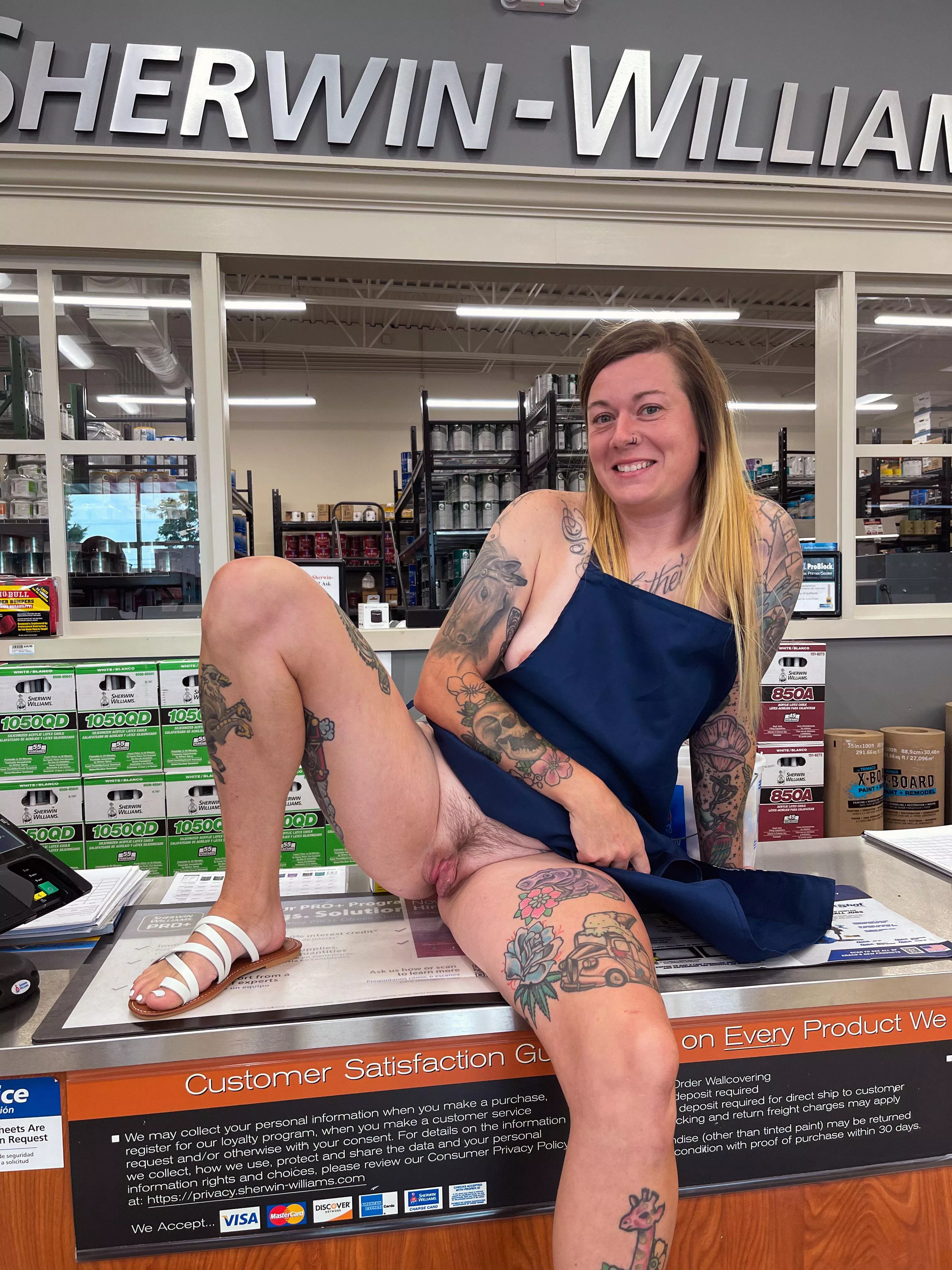 Matching my bush today