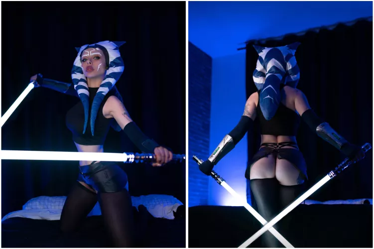 Me as Ahsoka (front and back)