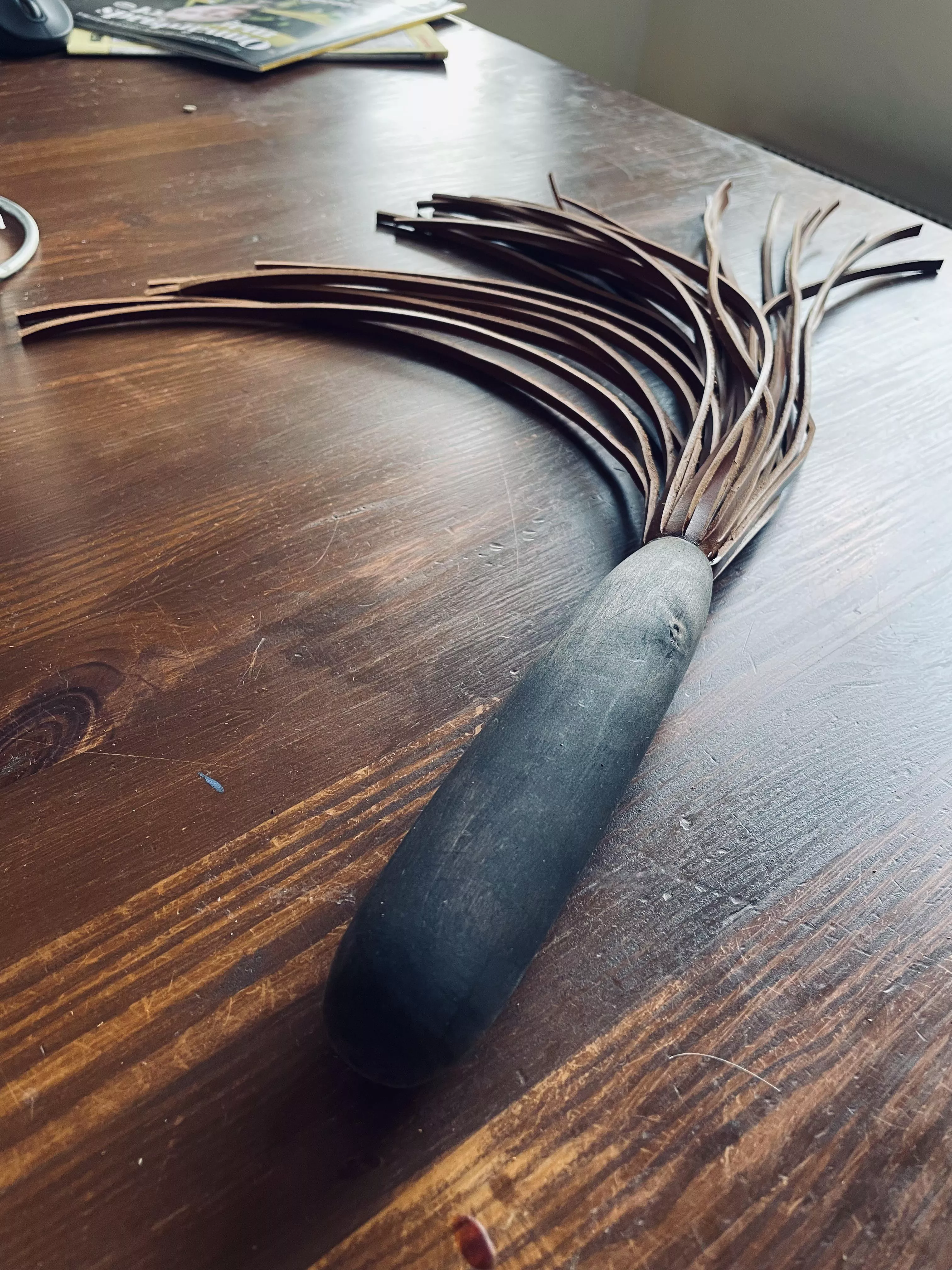 My first flogger finally finished, with the help of this sub! 