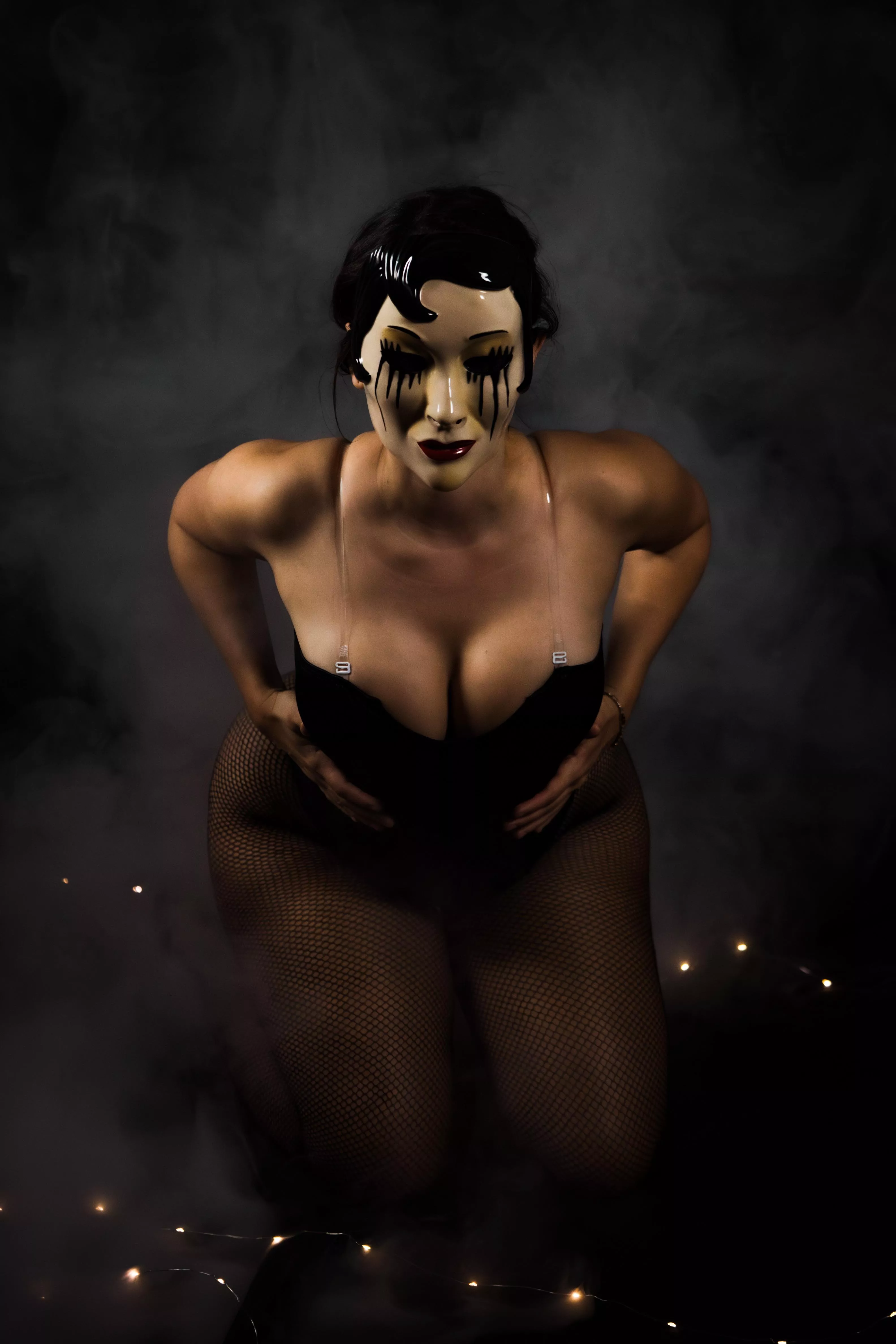 On my knees for some sweet, sweet candy