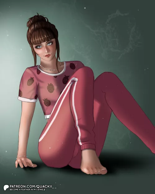 Pyjamas Annie - Fanart (NSFW versions also available)