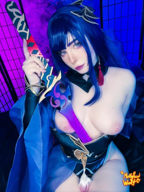 Raiden [Genshin impact](Mollyredwolf)