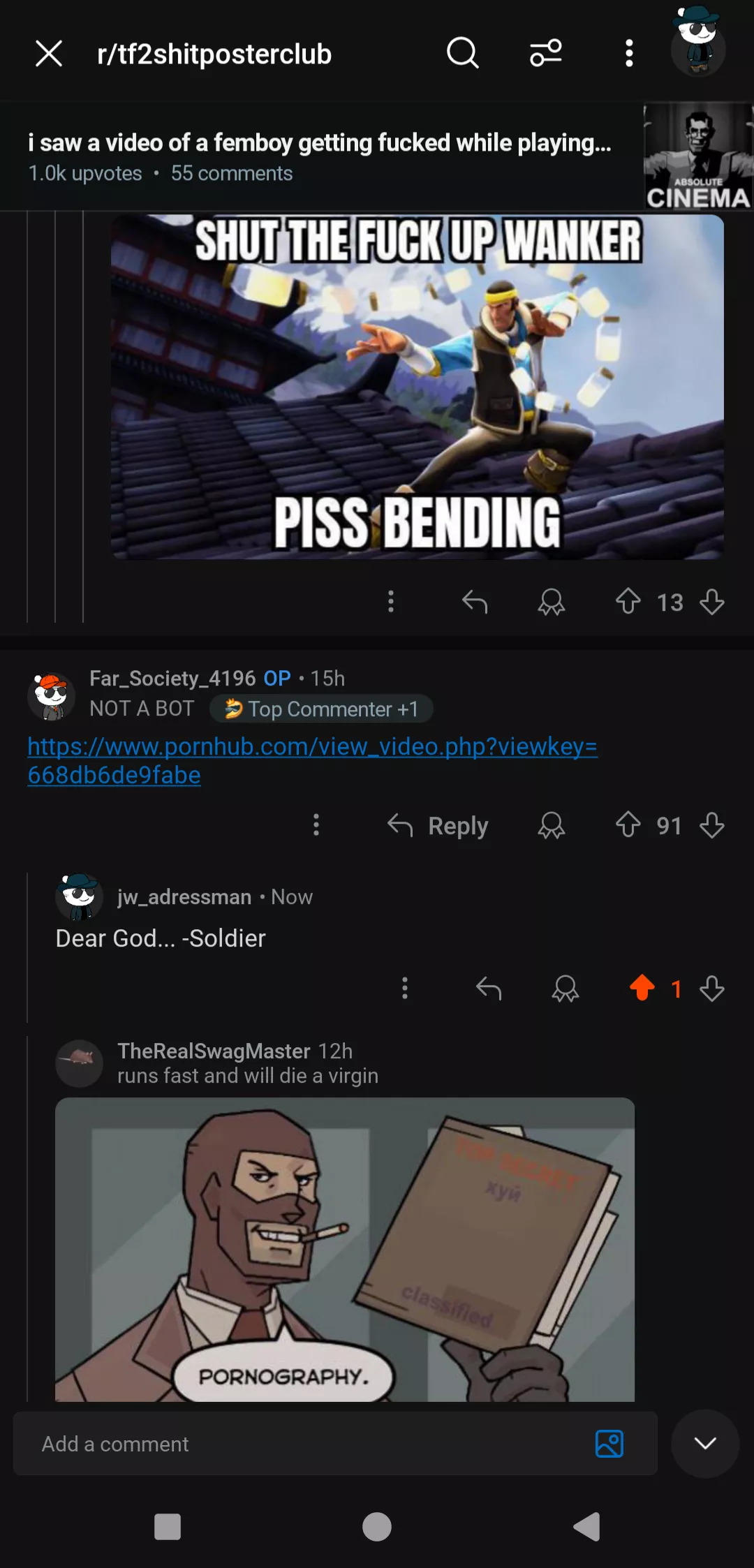 regular day on r/tf2shitposterclub