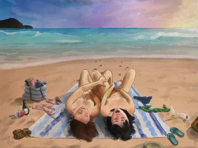 Sapphic Shore, by me