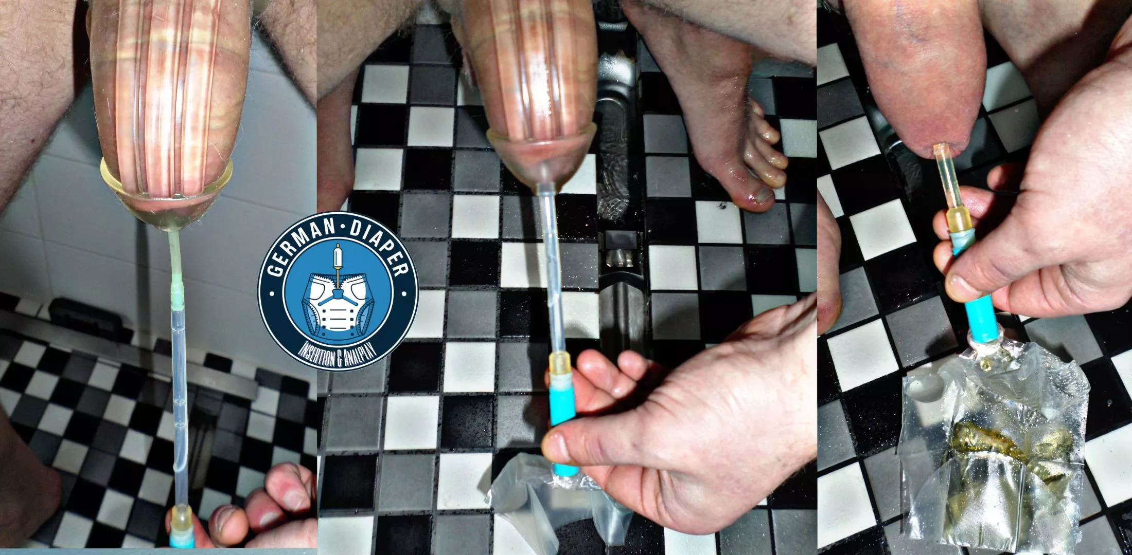 Schnelles entleeren in der Dusche 