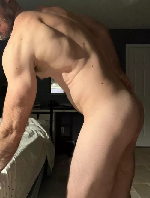 Side back.  Little twist.  