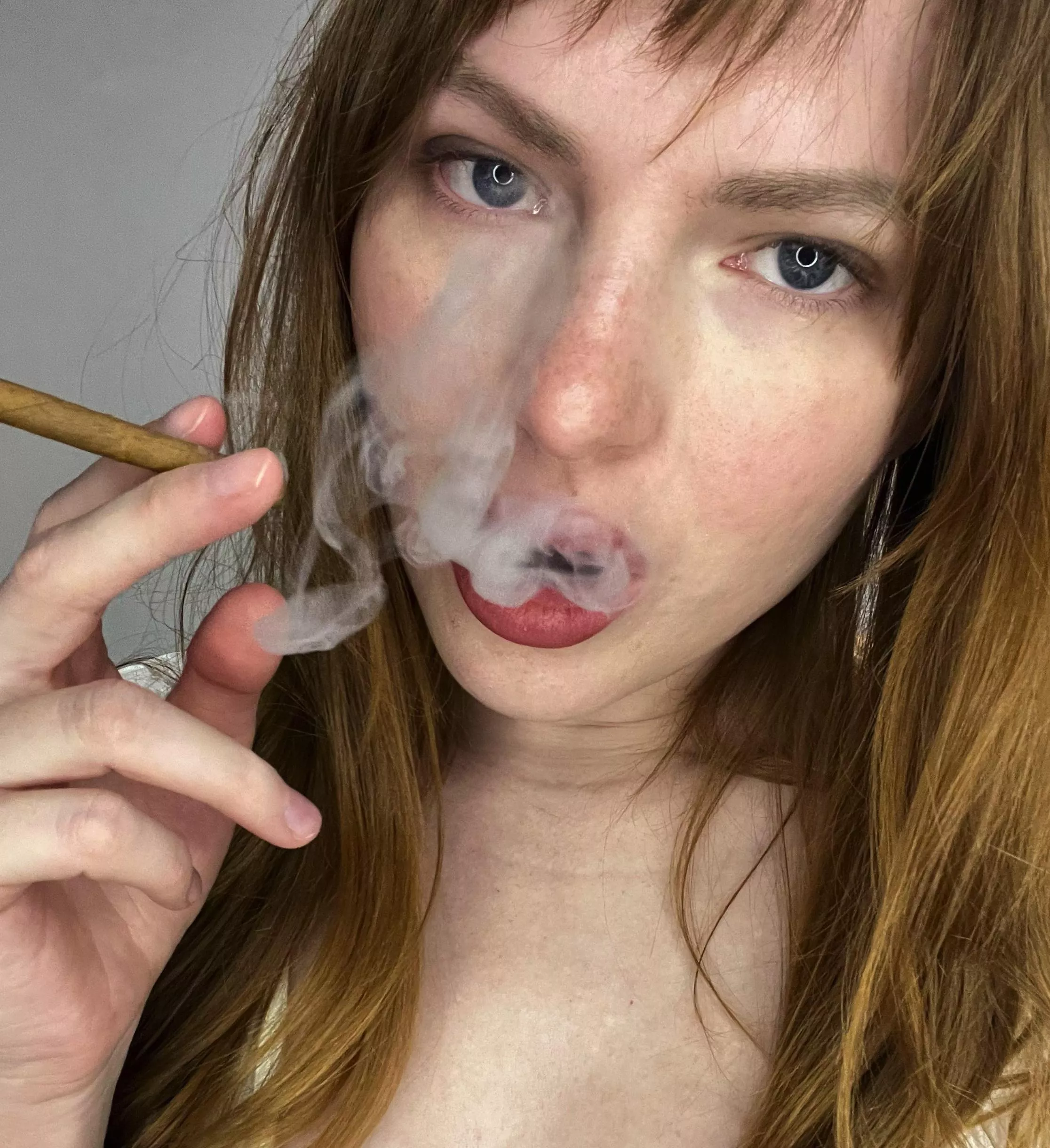 Smoking and sex are the two things that can make you happy right now