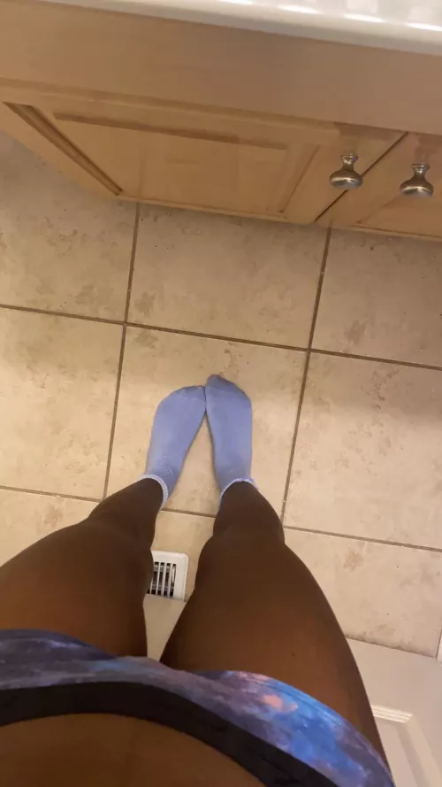 Socks on and feet still make you weak