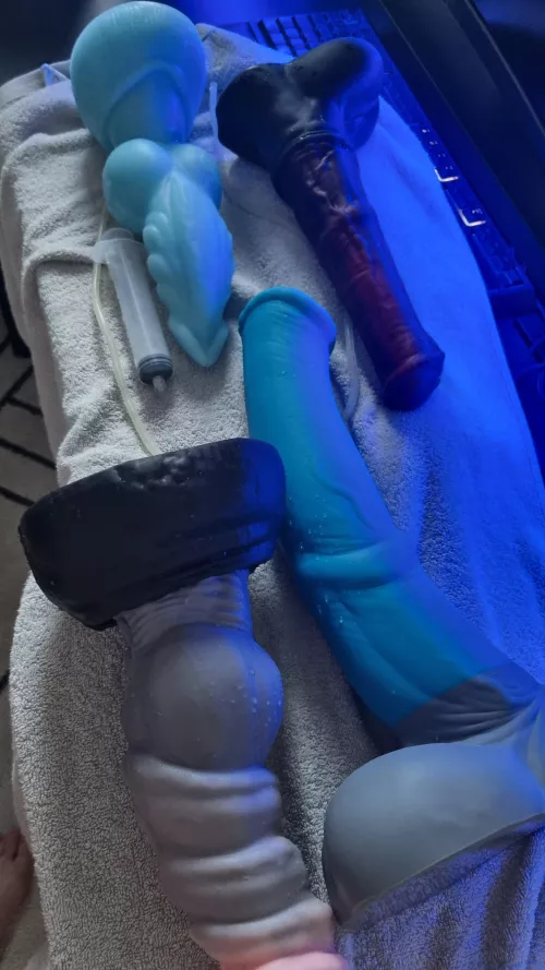 Some cleaning of my biggest toys