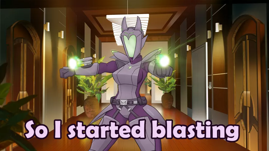 [Sunwave Hotel] When you feel really glad the homicidal Space Bunnygirl is on your side