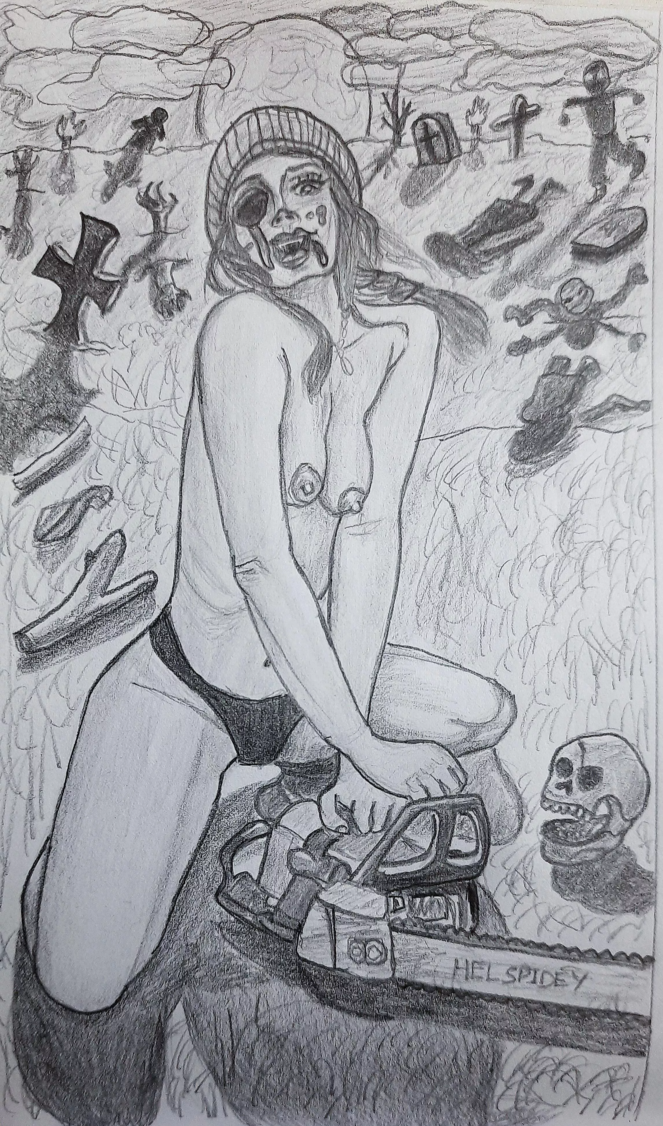 The Undead Siren by me (HelSpidey)