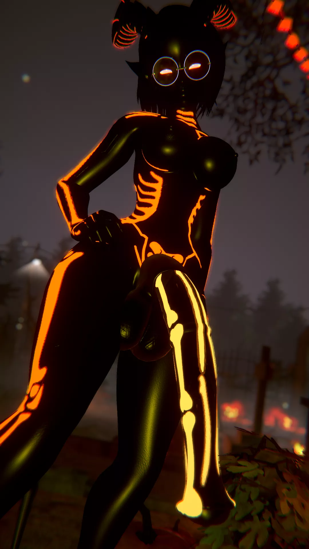 Theirs 206 bones in the body I have one extra bone just for you~