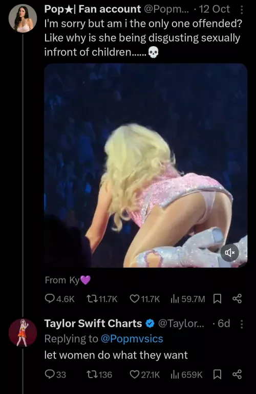 Thoughts on Twitter/X being pissed over Sabrina's performance