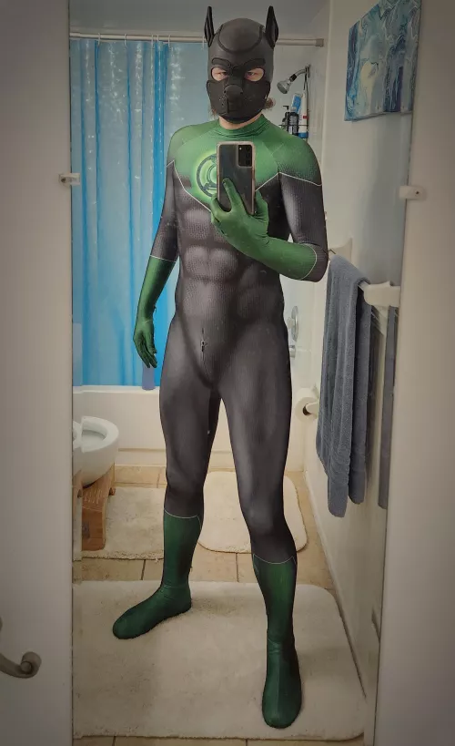 Trying out my Halloween outfit a little early. Feels like wearing nothing at all.....