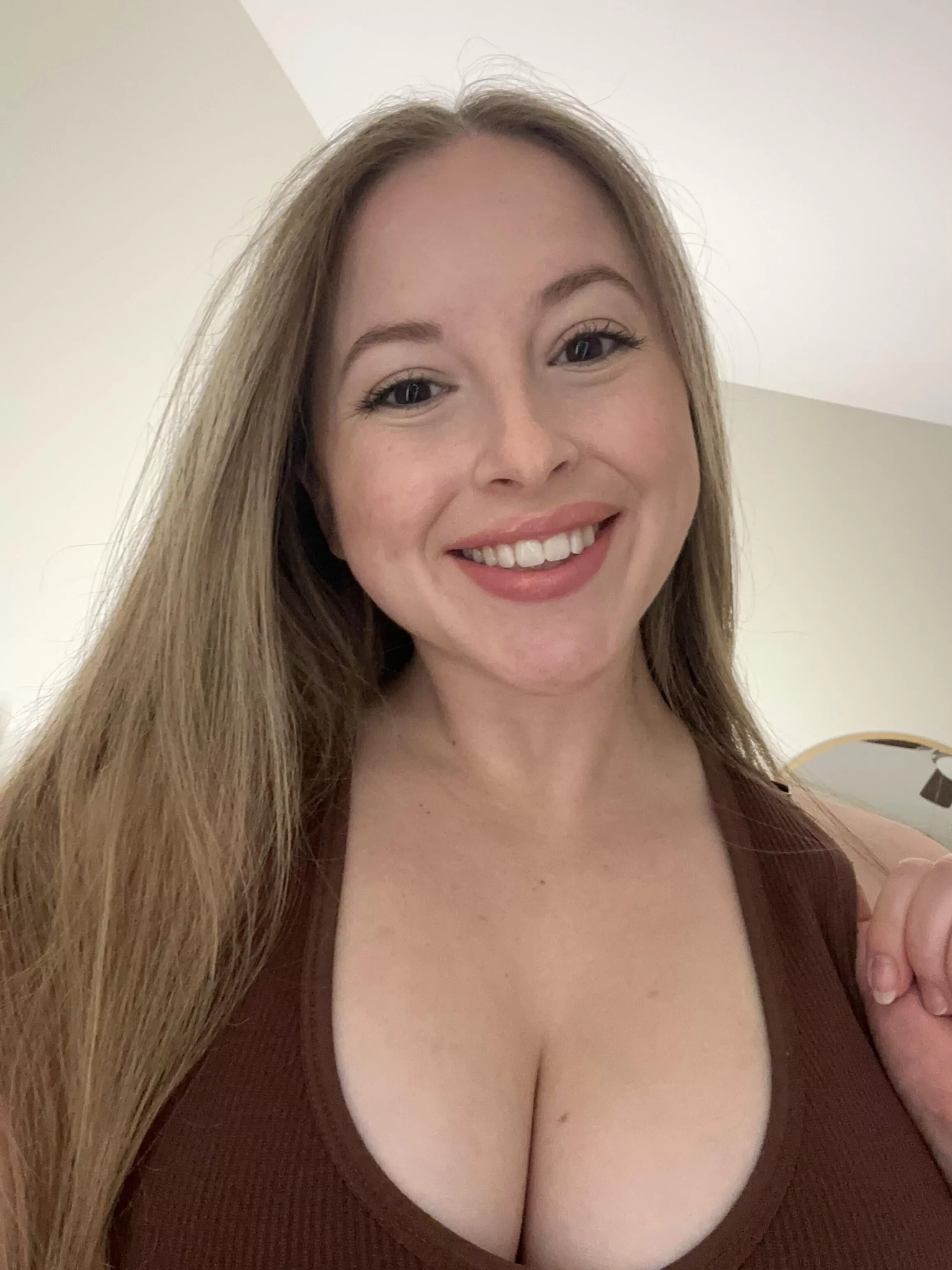 Two smiles in one photo