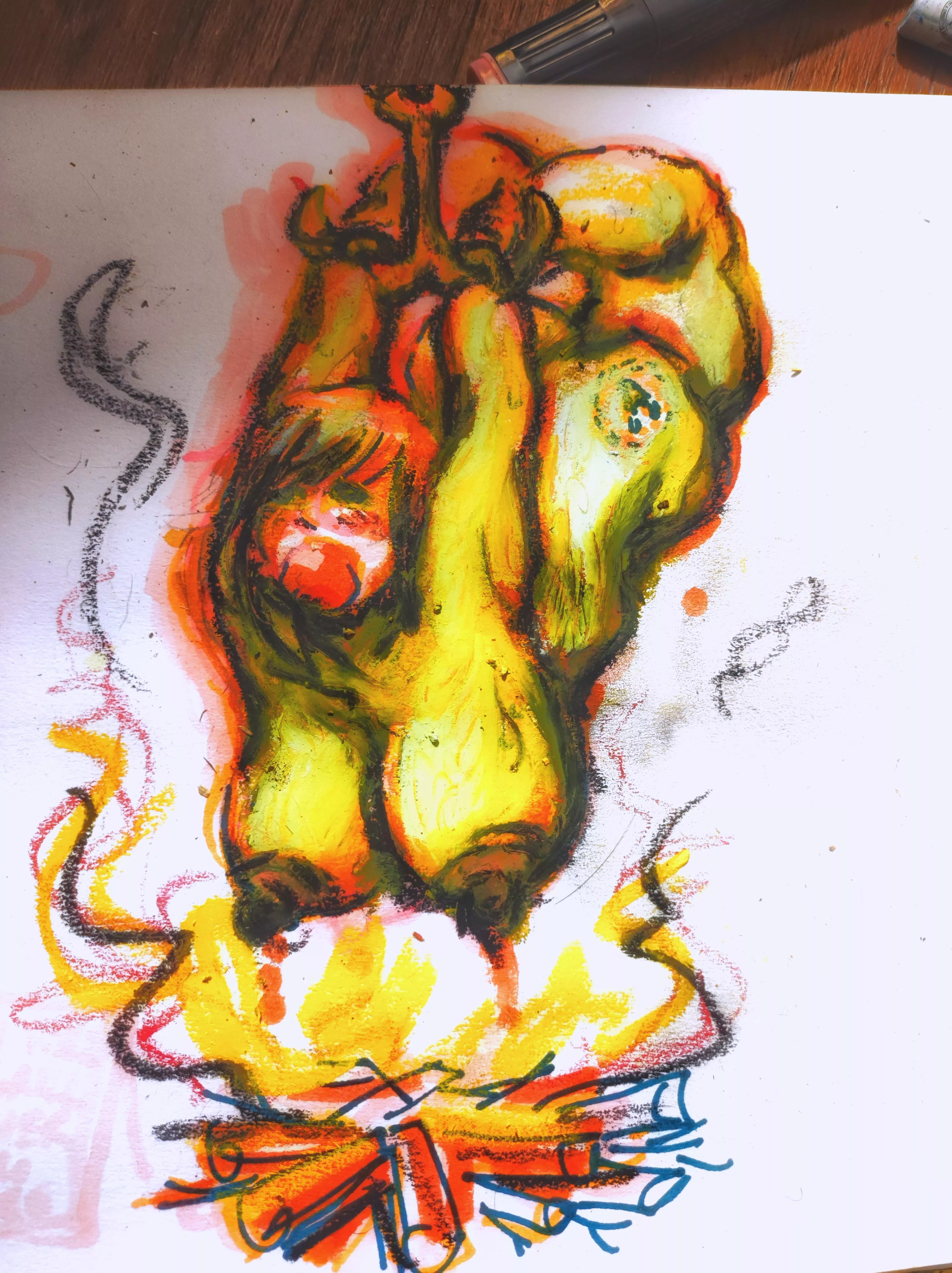 Unconfortable grilling