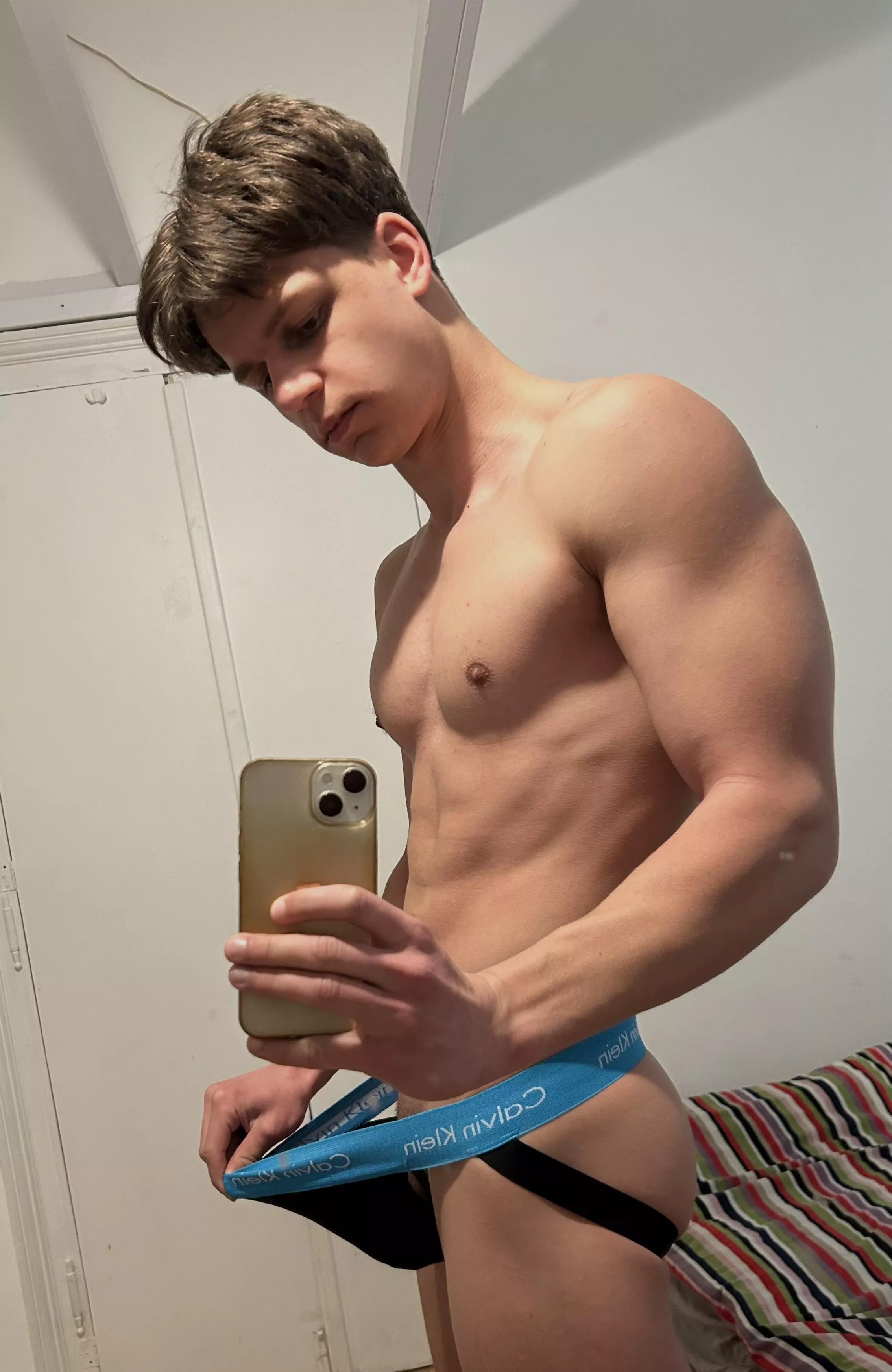 Wanna take my jock off?