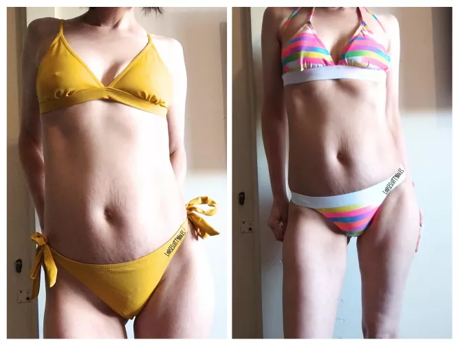 Which bikini would you like me to wear in a hot tub with you? [SELLING] Panties, Sexting, Rates, Toilet/Taboo Custom & Premade Content, Vials etc [UK] 