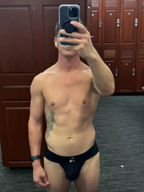 Who else wears jocks at the gym!? 