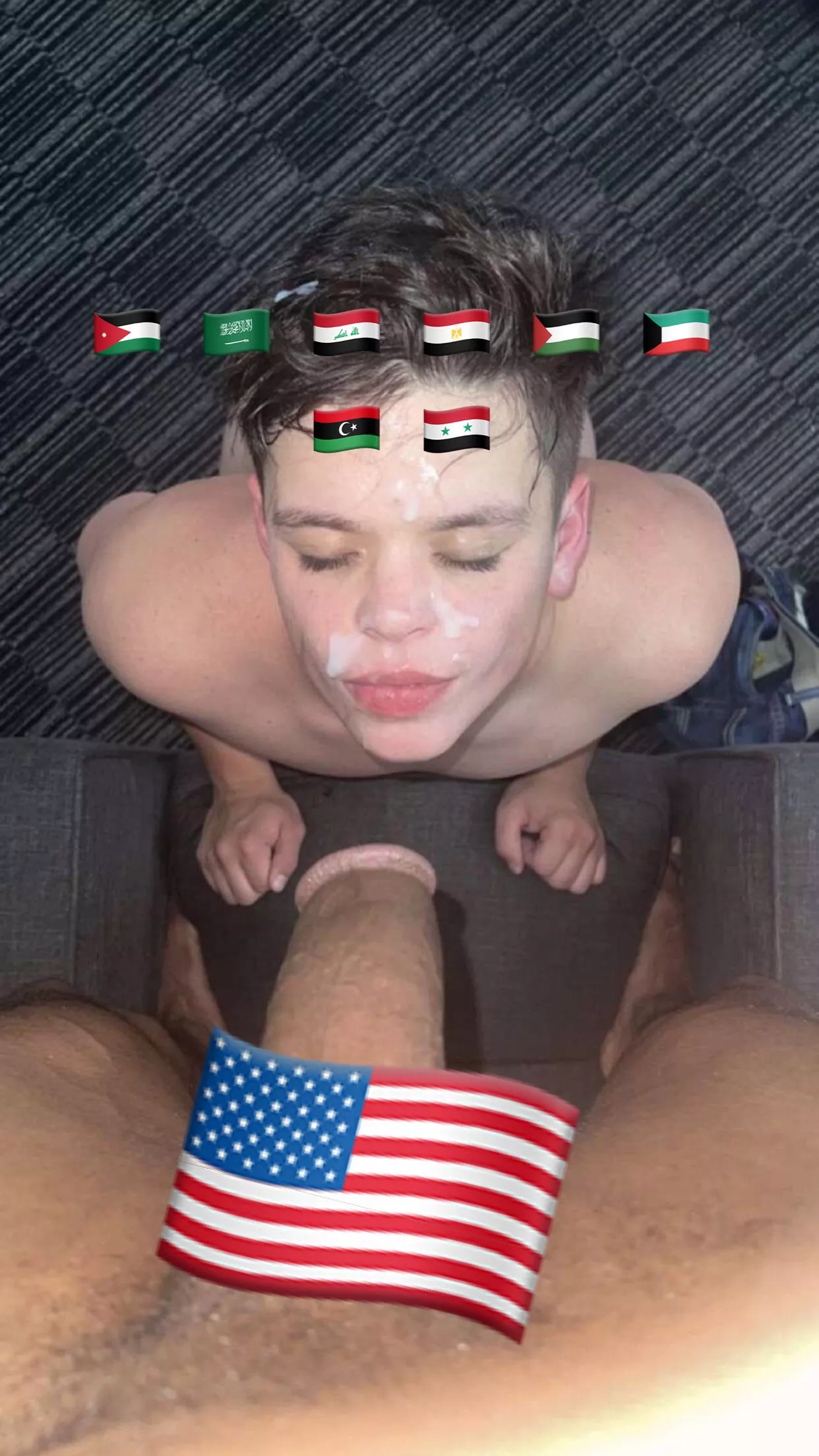 Who international Arab students live in USA