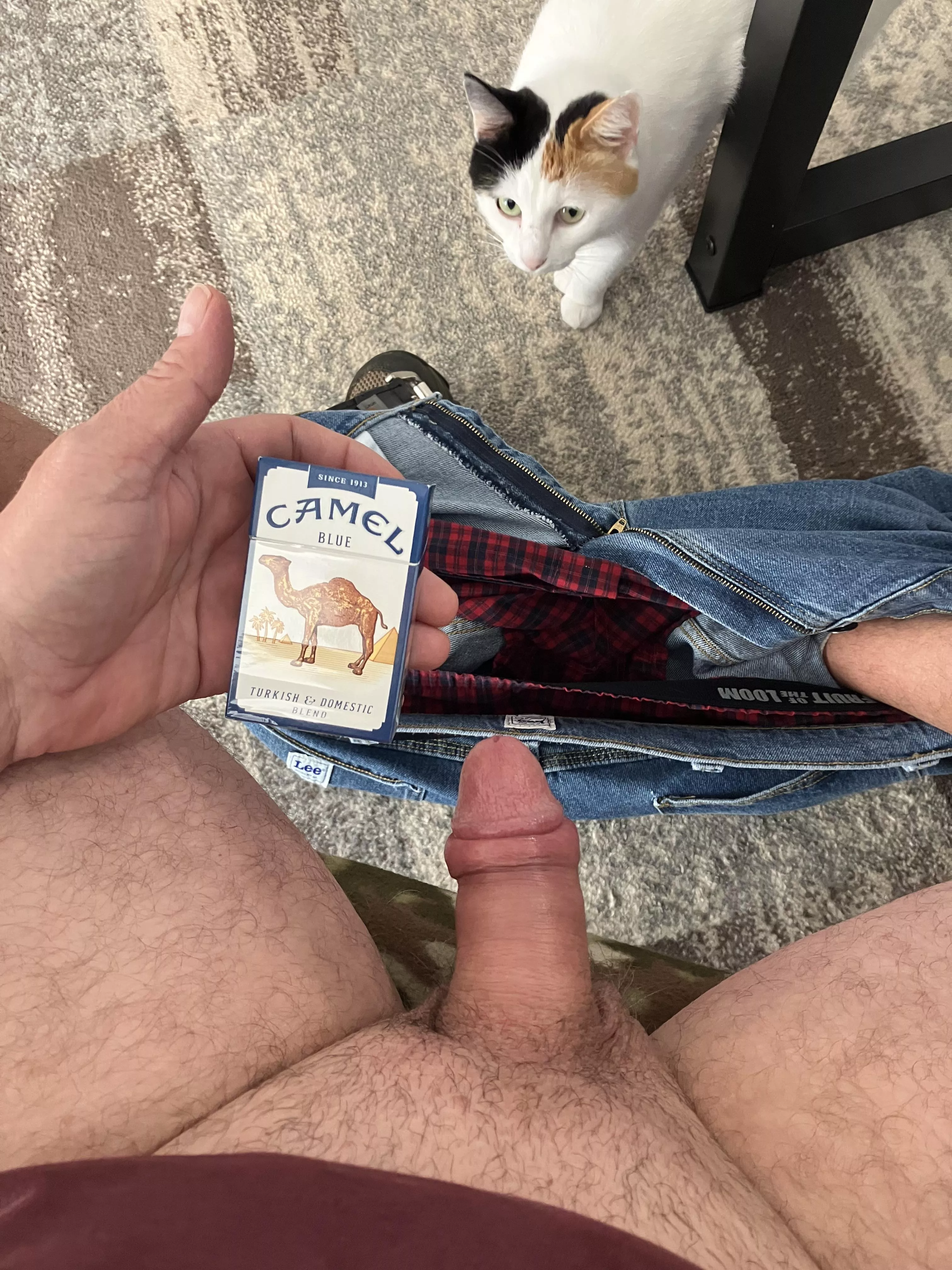 Who wants to have a smoke with me?